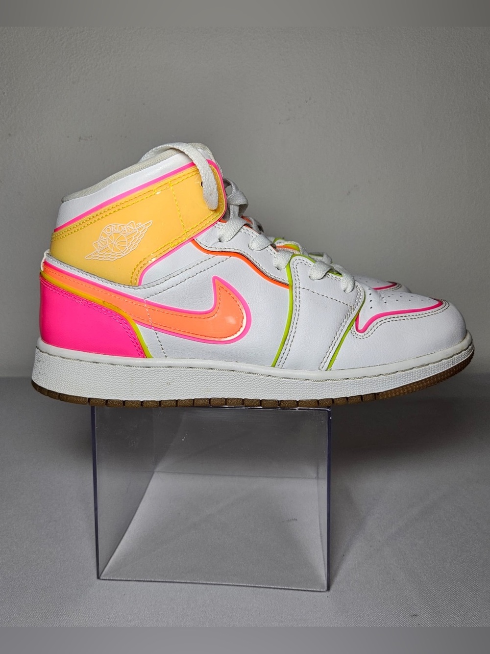 Nike Air Jordan 1 Mid SE Multicolor CV4611‑600 (7Y)